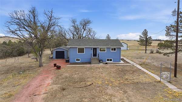 60.2 Acres of Land with Home for Sale in Calhan, Colorado