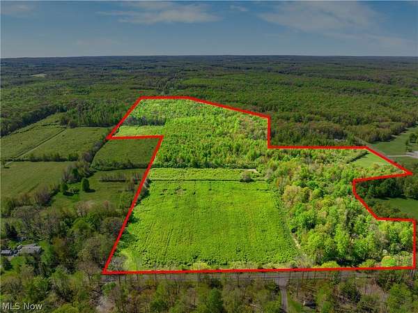 63.4 Acres of Land for Sale in Thompson, Ohio