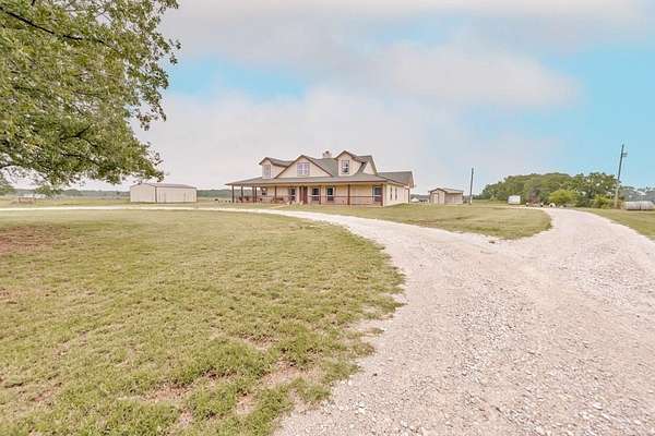 14.7 Acres of Land with Home for Sale in Bowie, Texas