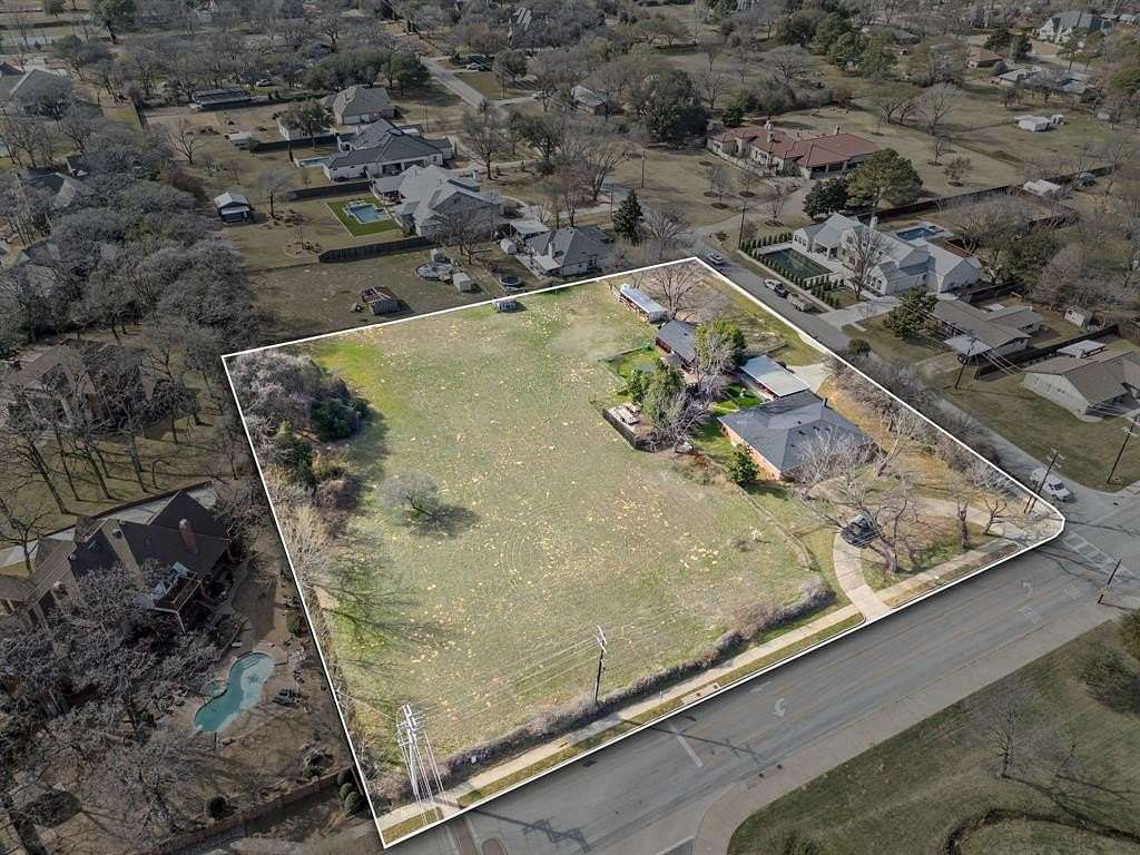 2.1 Acres of Land with Home for Sale in Colleyville, Texas