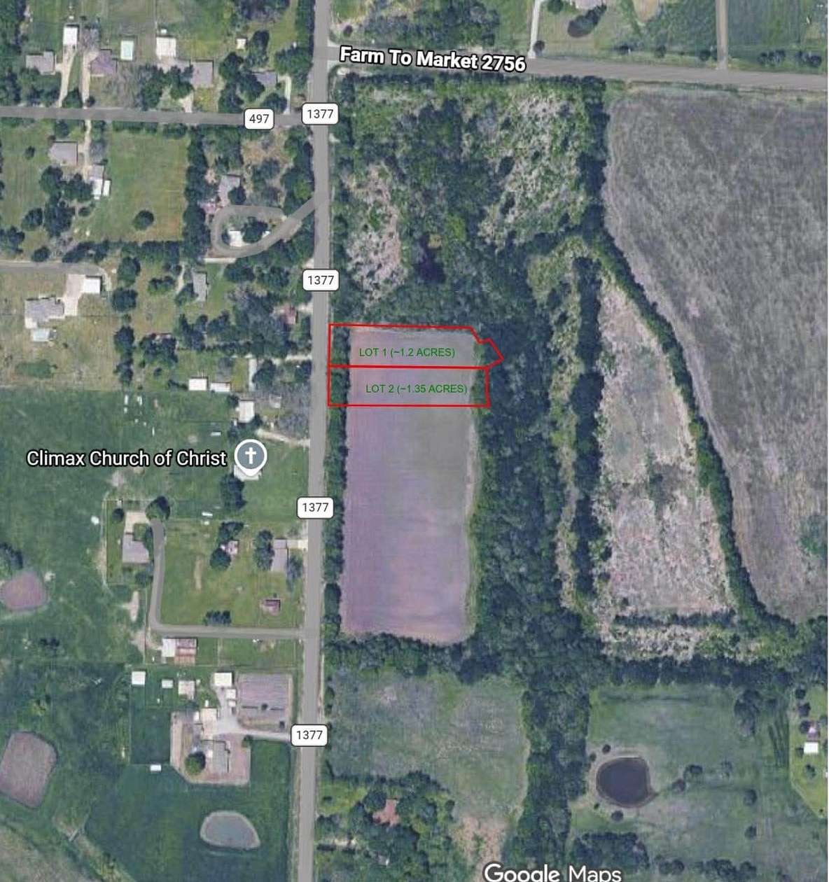 1.35 Acres of Residential Land for Sale in Princeton, Texas