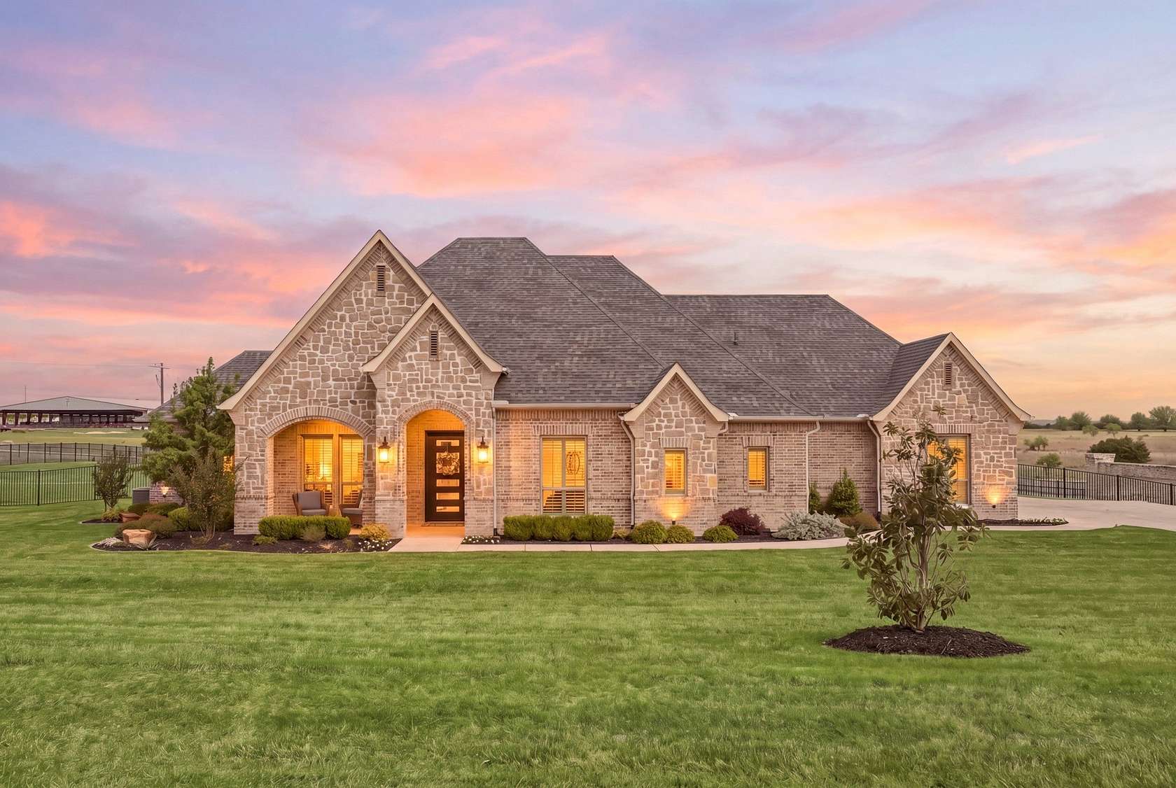 2 Acres of Land with Home for Sale in Aledo, Texas