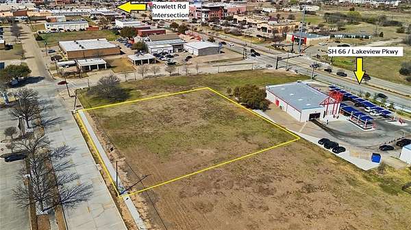 0.92 Acres of Mixed-Use Land for Sale in Rowlett, Texas