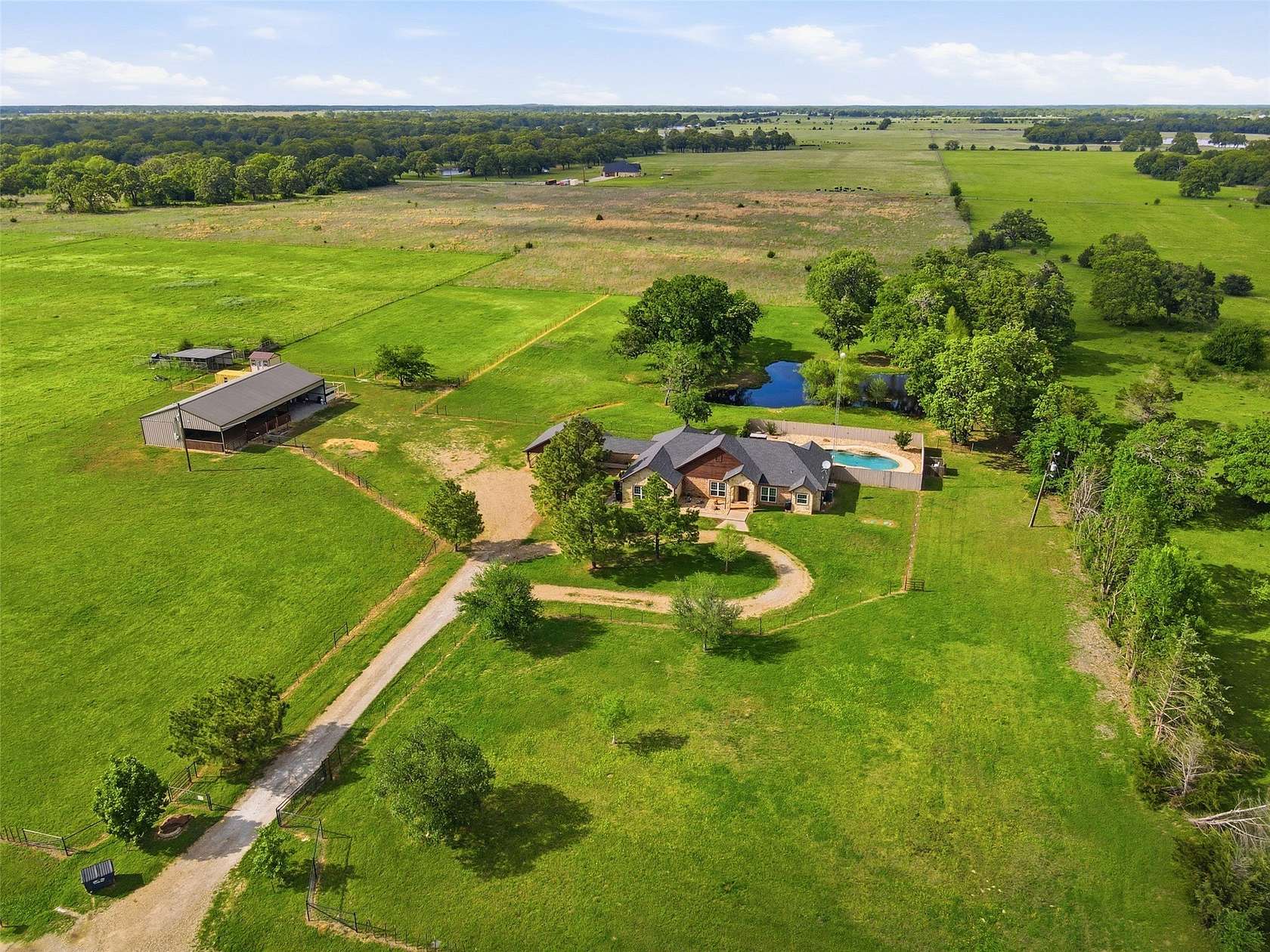 6 Acres of Land with Home for Sale in Bonham, Texas