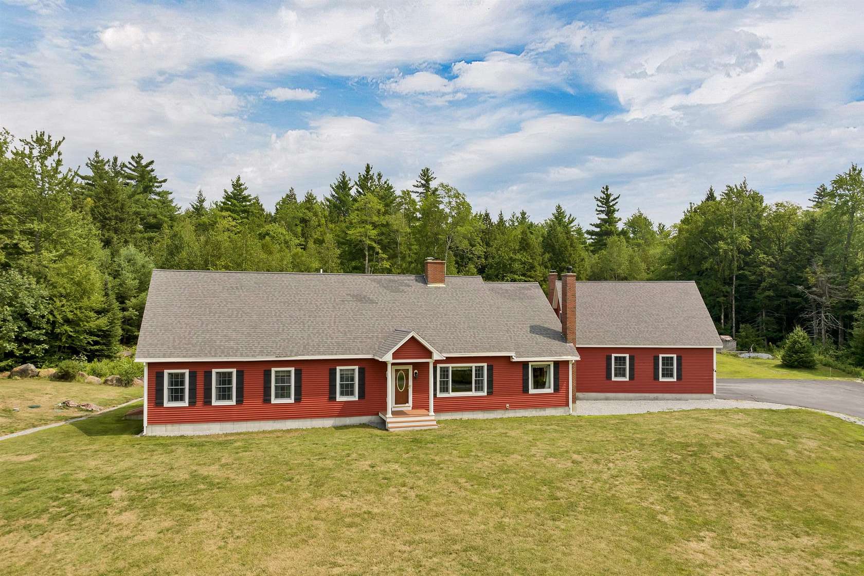 3 Acres of Land with Home for Sale in Bradford, New Hampshire
