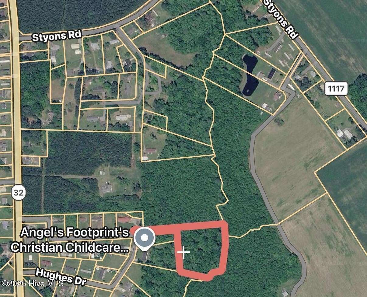 3.1 Acres of Residential Land for Sale in Plymouth, North Carolina