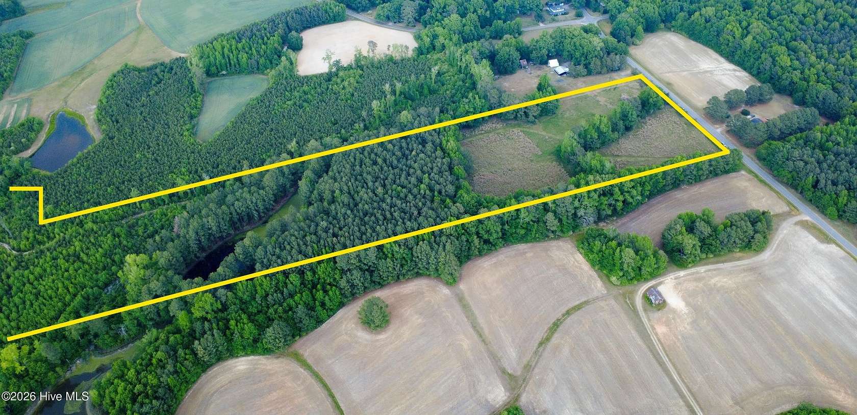 89.2 Acres of Recreational & Residential Land for Sale in Spring Hope, North Carolina