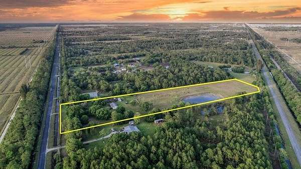 9 Acres of Land with Home for Sale in Port St. Lucie, Florida