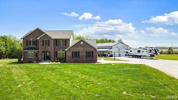 10 Acres of Land with Home for Sale in Bicknell, Indiana