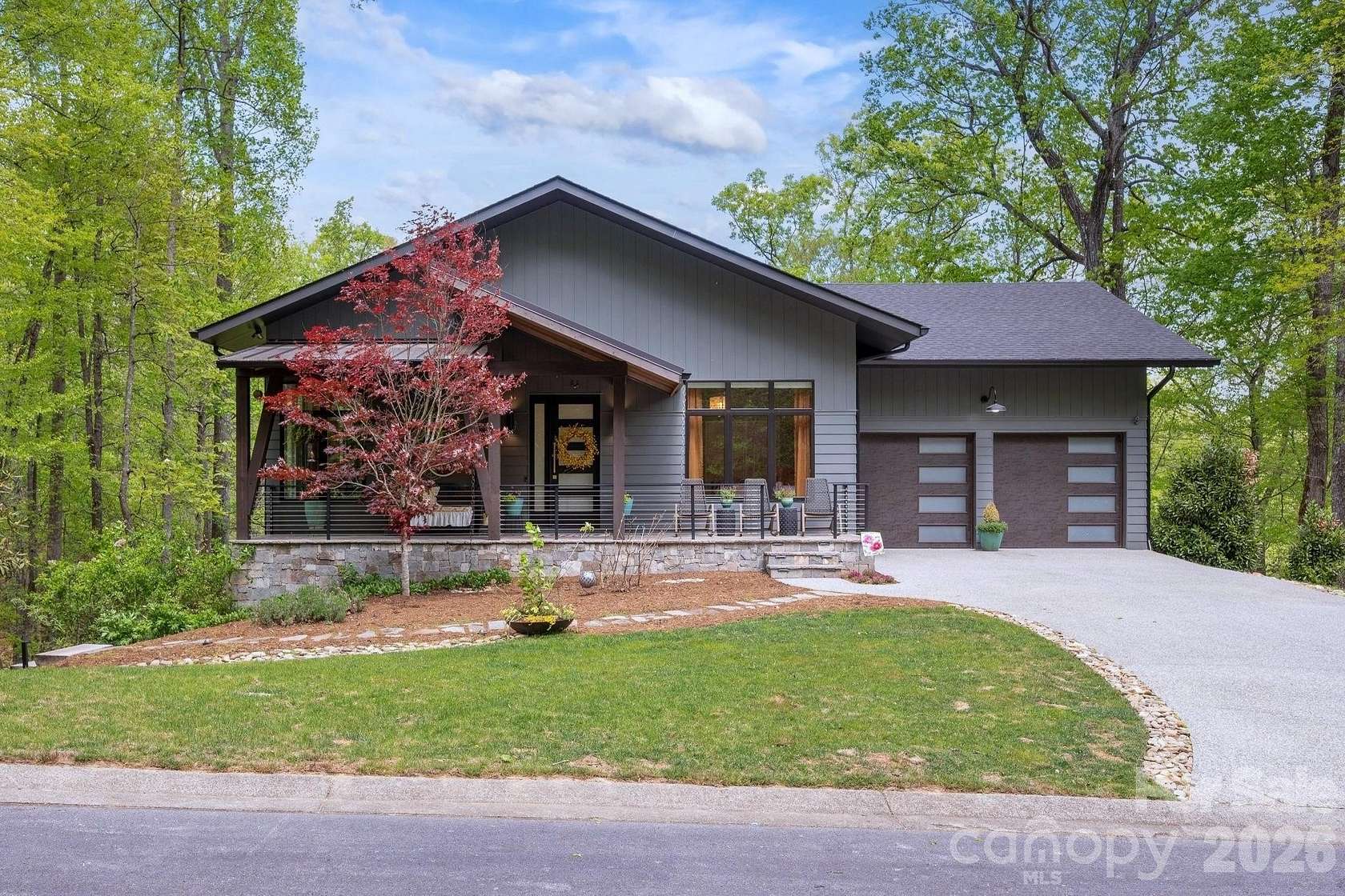 2 Acres of Land with Home for Sale in Horse Shoe, North Carolina