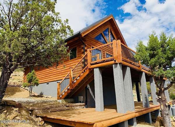 8 Acres of Land with Home for Sale in Prescott, Arizona