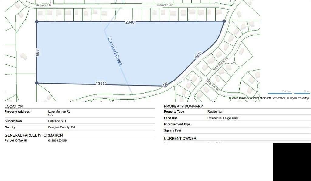 31.6 Acres of Land for Sale in Douglasville, Georgia