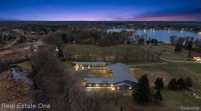 110 Acres of Agricultural Land with Home for Sale in White Lake, Michigan