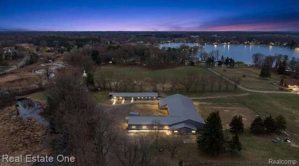 110 Acres of Agricultural Land with Home for Sale in White Lake, Michigan