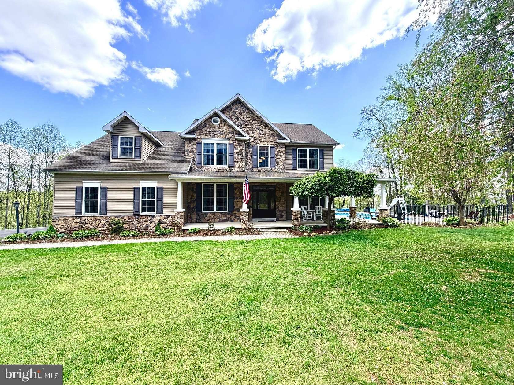 10.9 Acres of Recreational Land with Home for Sale in Warfordsburg, Pennsylvania