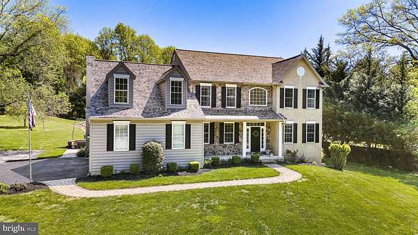 1.5 Acres of Land with Home for Sale in Glenmoore, Pennsylvania