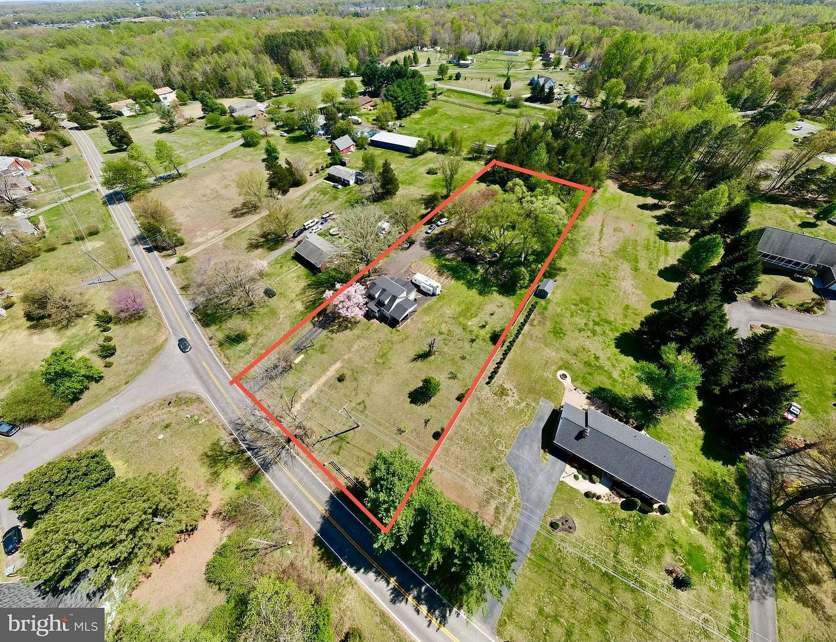 2 Acres of Land with Home for Sale in Fredericksburg, Virginia