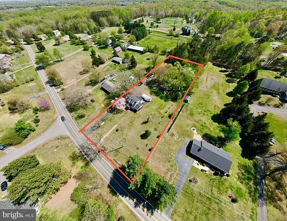 2 Acres of Land with Home for Sale in Fredericksburg, Virginia