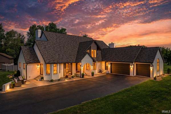 8.22 Acres of Land with Home for Sale in Newburgh, Indiana