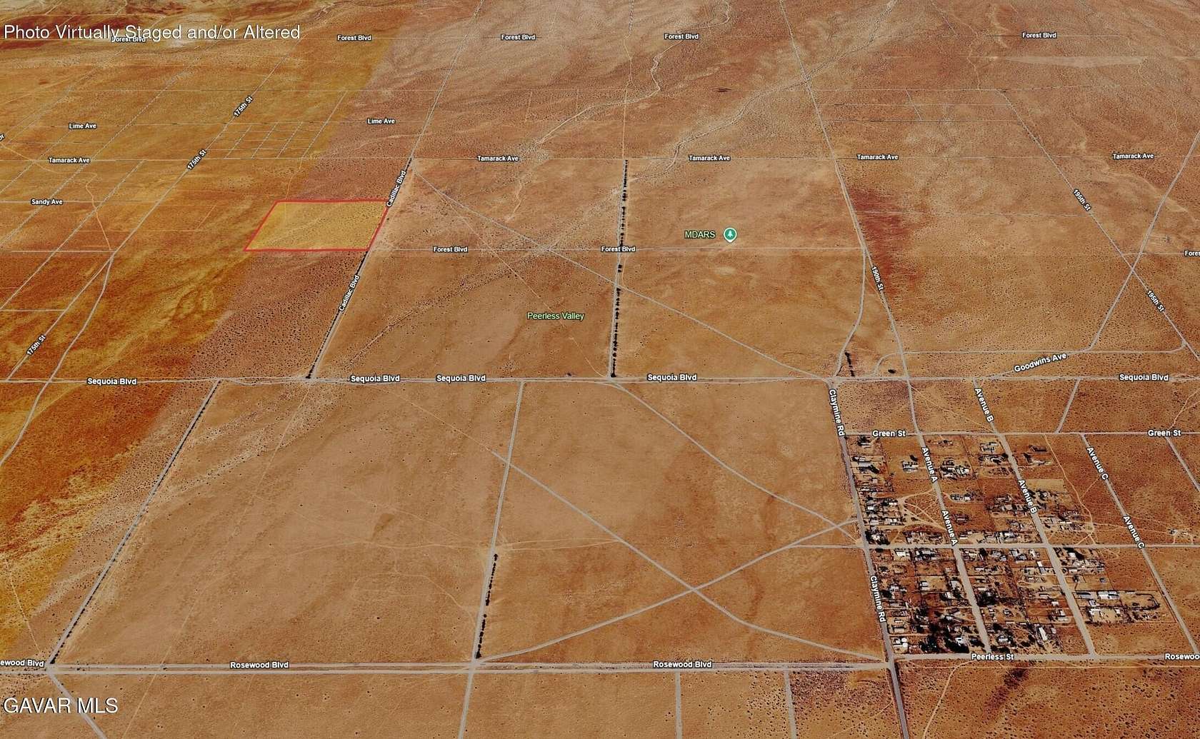 40 Acres of Commercial Land for Sale in Edwards, California
