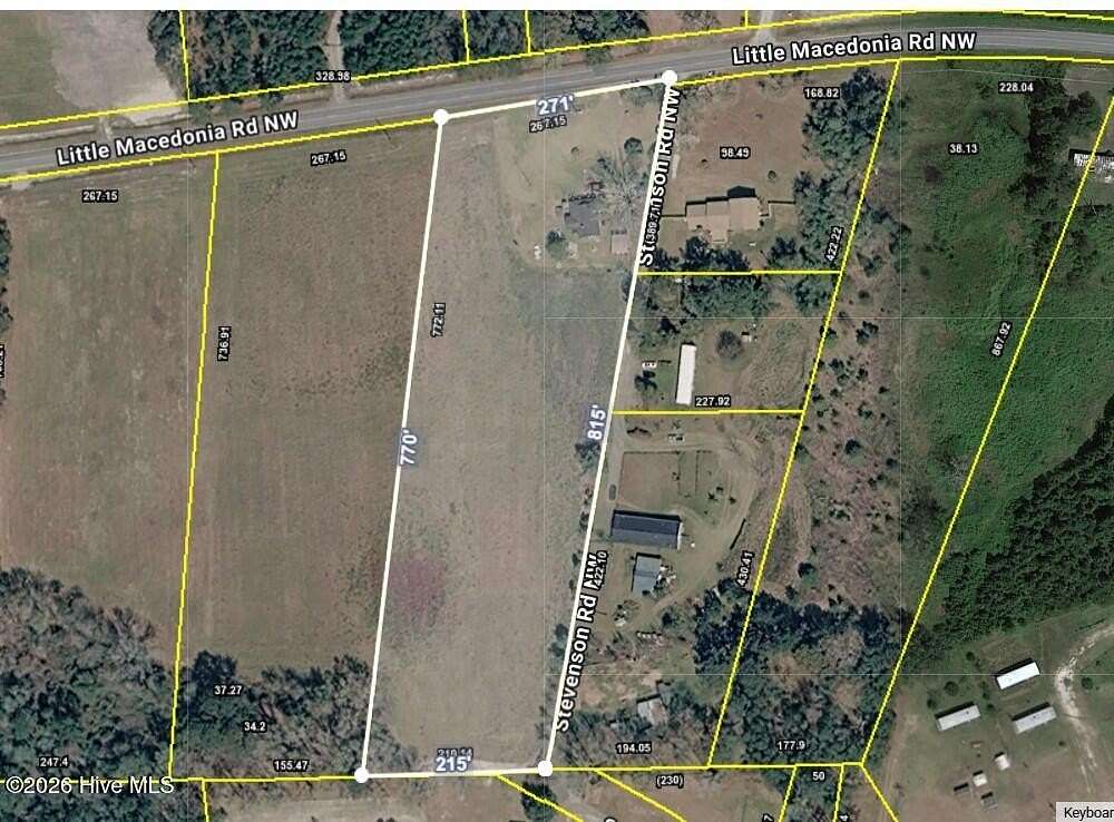 4.2 Acres of Land with Home for Auction in Supply, North Carolina