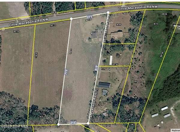 4.2 Acres of Land with Home for Auction in Supply, North Carolina