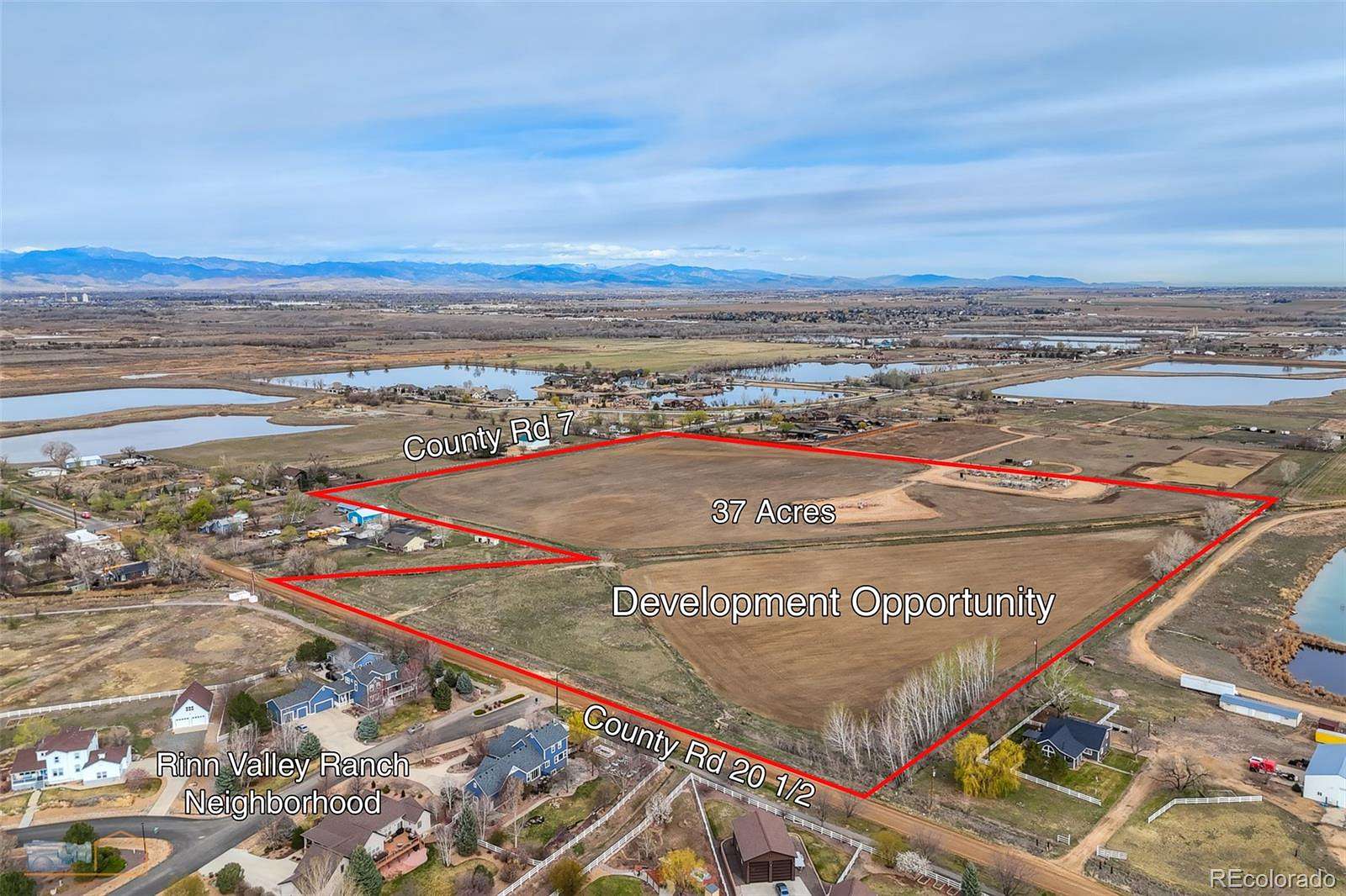 37 Acres of Agricultural & Residential Land for Sale in Longmont, Colorado