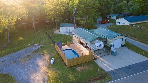 3.7 Acres of Land with Home for Sale in Dover, Tennessee