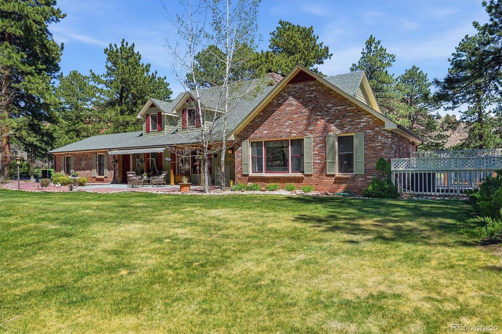 2.57 Acres of Land with Home for Sale in Larkspur, Colorado