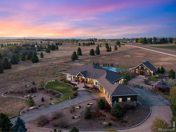 6.67 Acres of Land with Home for Sale in Fort Collins, Colorado