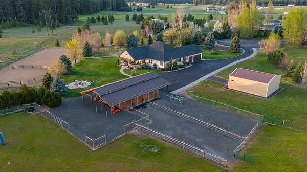 5 Acres of Land with Home for Sale in Spokane, Washington