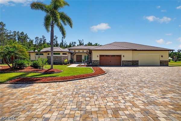 4 Acres of Land with Home for Sale in Fort Myers, Florida