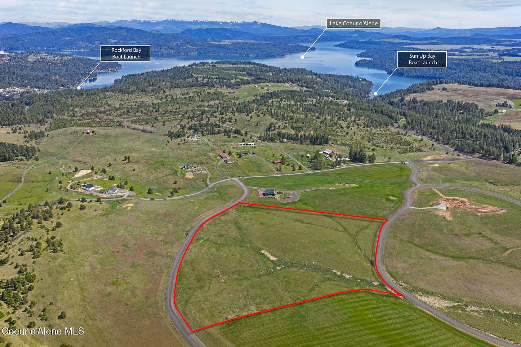 21.4 Acres of Land for Sale in Worley, Idaho