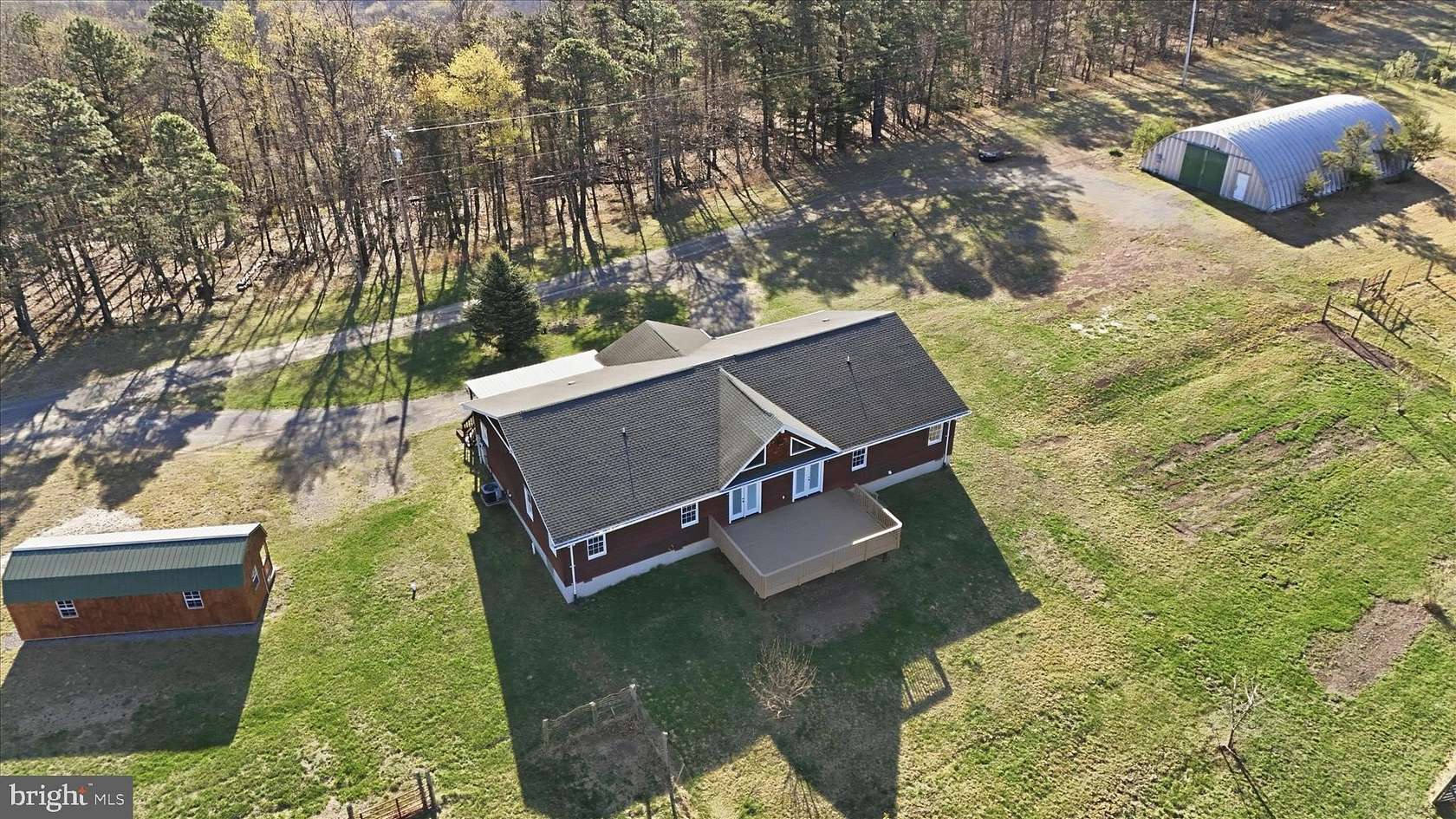 20 Acres of Land with Home for Sale in Romney, West Virginia