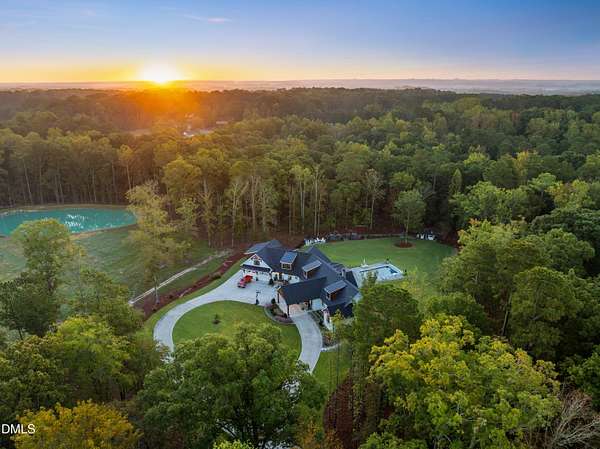 15.3 Acres of Land with Home for Sale in Apex, North Carolina