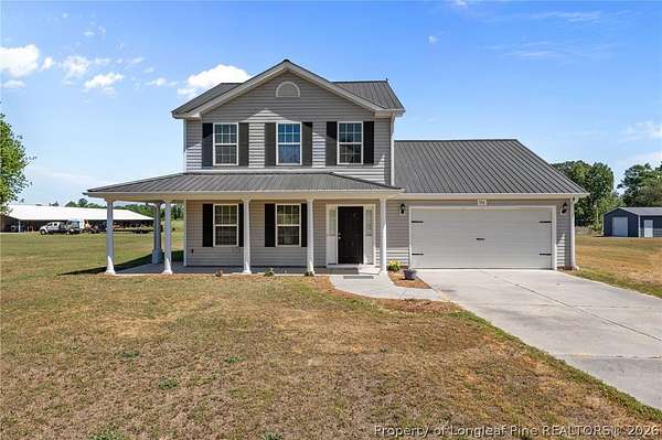 2.45 Acres of Land with Home for Sale in Parkton, North Carolina