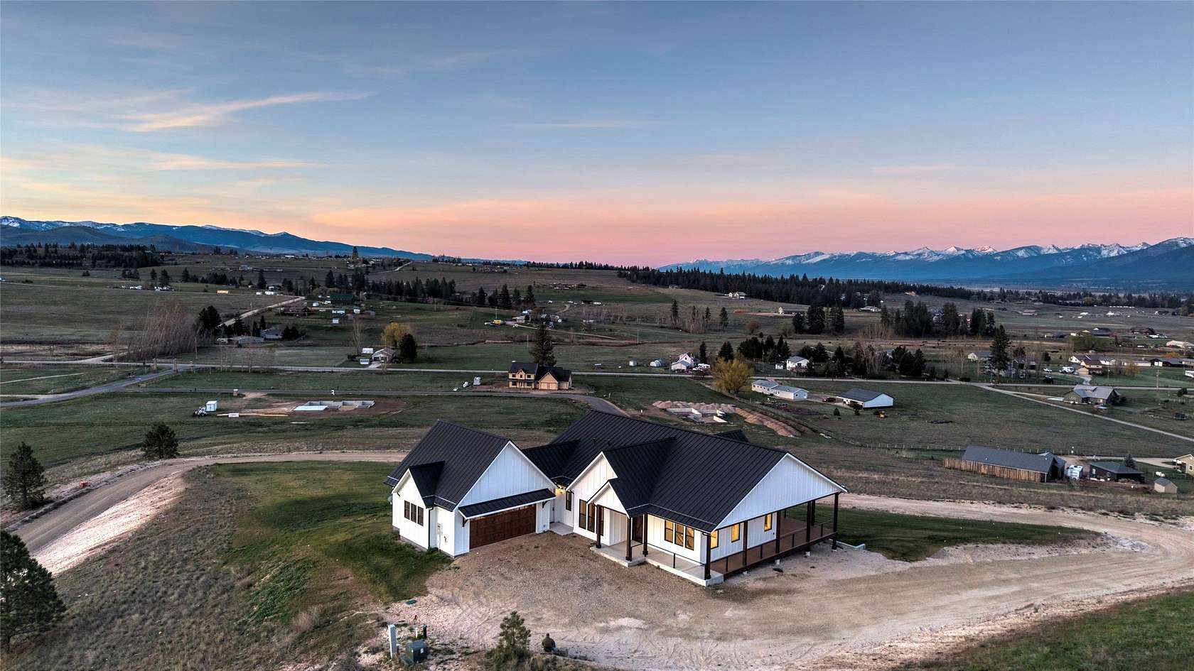 5.6 Acres of Land with Home for Sale in Stevensville, Montana
