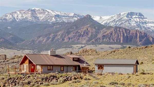 10 Acres of Land with Home for Sale in Cody, Wyoming