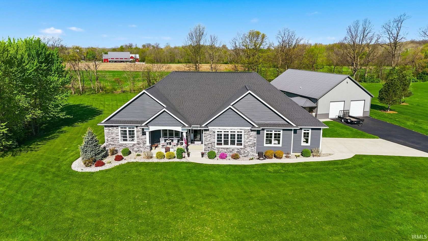 4.33 Acres of Land with Home for Sale in Decatur, Indiana