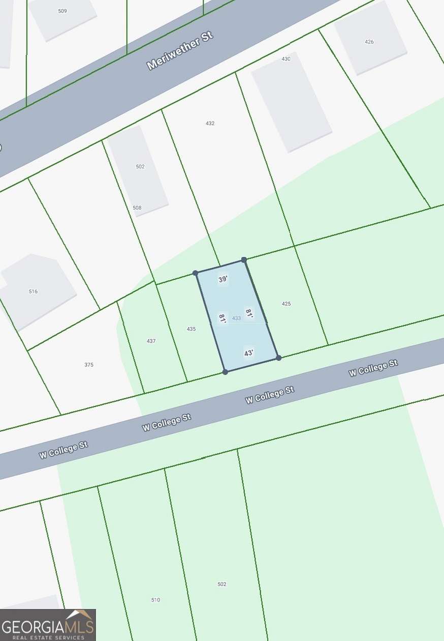 0.09 Acres of Land for Sale in Griffin, Georgia