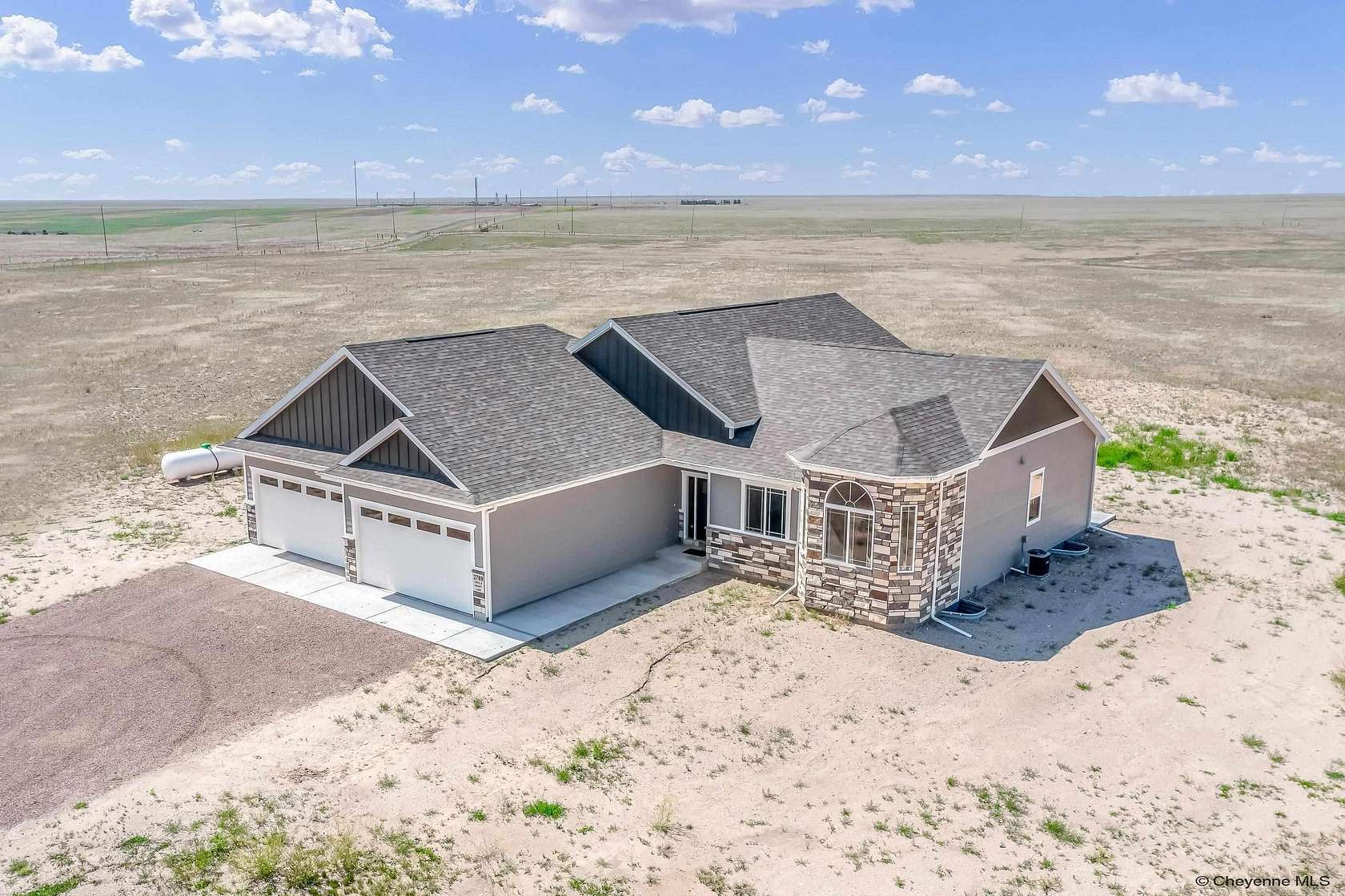 8.85 Acres of Land with Home for Sale in Cheyenne, Wyoming