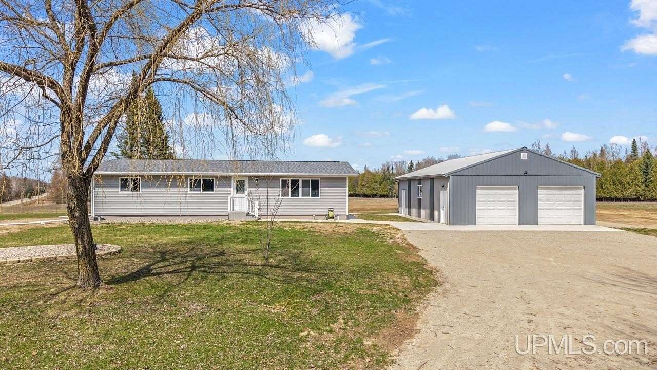 2.46 Acres of Land with Home for Sale in Wilson, Michigan