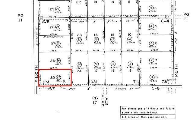 4.73 Acres of Residential Land for Sale in Lancaster, California