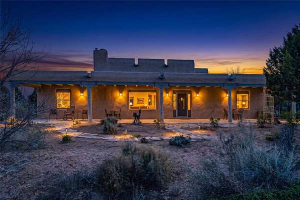 5 Acres of Land with Home for Sale in Santa Fe, New Mexico