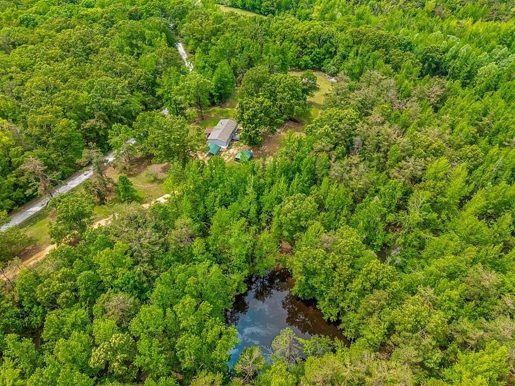 74 Acres of Recreational Land with Home for Sale in Water Valley, Mississippi