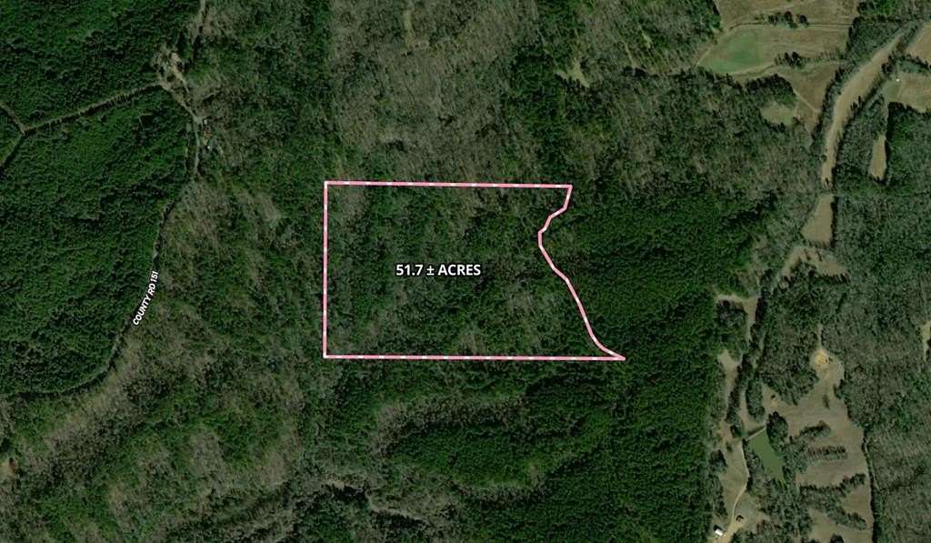 51.7 Acres of Land for Sale in Water Valley, Mississippi