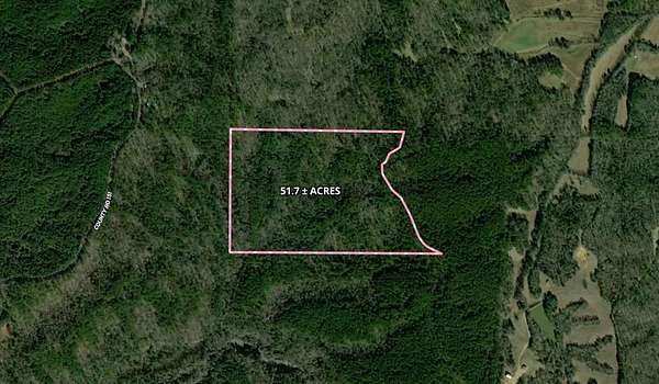 51.7 Acres of Land for Sale in Water Valley, Mississippi