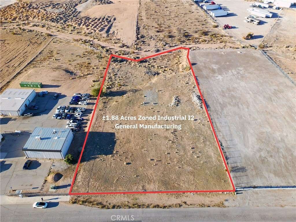 1.88 Acres of Commercial Land for Sale in Hesperia, California