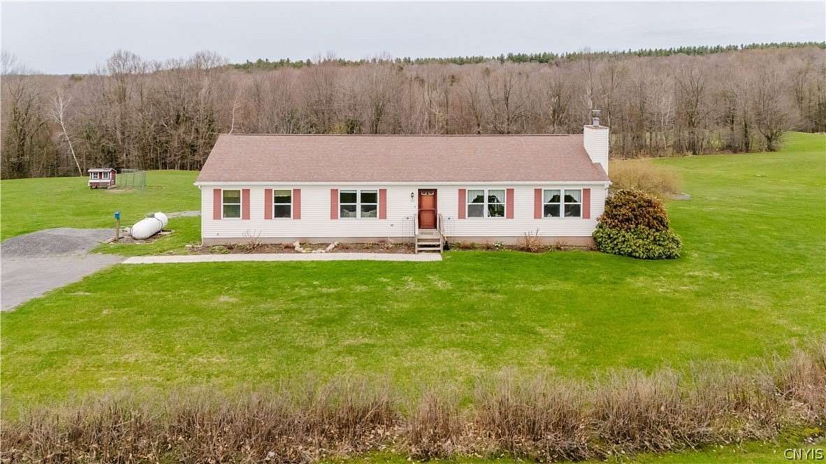 25 Acres of Agricultural Land with Home for Sale in Lacona, New York