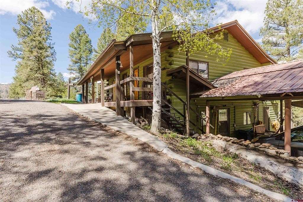 7 Acres of Land with Home for Sale in Pagosa Springs, Colorado